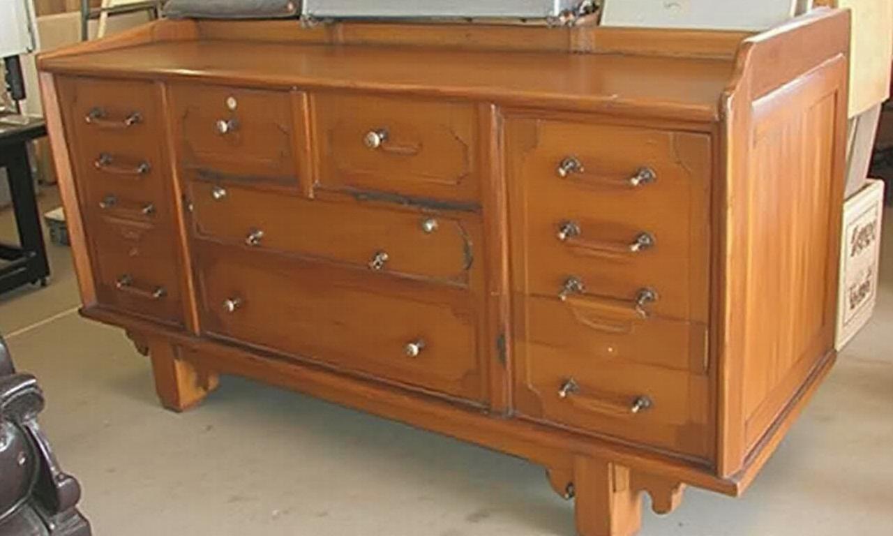 Restoring antique furniture